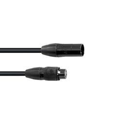 Eurolite DMX Cable SEC-1 IP65 3-Pin 3 m Black