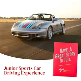 Junior Sports Car Driving Experience - Get behind the wheel for the first time in a high performance sports car - 20 UK Locations