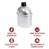 Rothco Aluminum Canteen – Outdoor Camping Survival Essential – 1