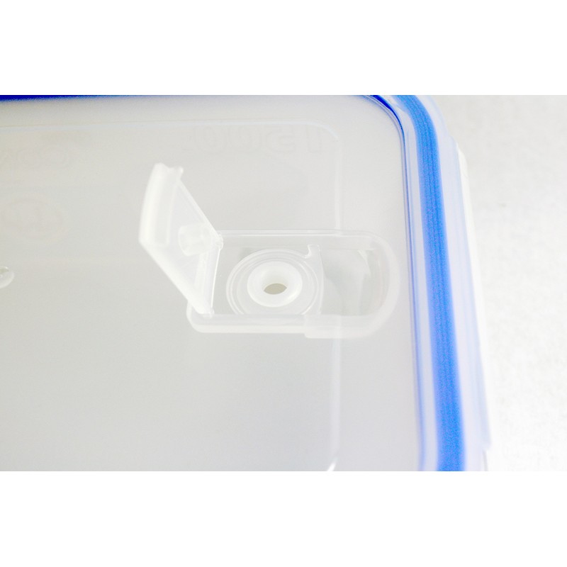 B4001-1 Uniware Heat Resistant Premium Glass Food Container with Snap-Lock