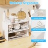 Pack of 3 Cosmetic Organiser Drawers, Bathroom Organiser, Dressing Table