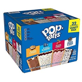 PopTarts Toaster Pastries Variety Pack 32 Pastries Net Wt 54.1 Ounce