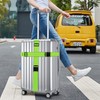 Luggage Straps for Suitcases,Adjustable Luggage Straps Green,Travel Thickened Suitcase Straps,Accessory