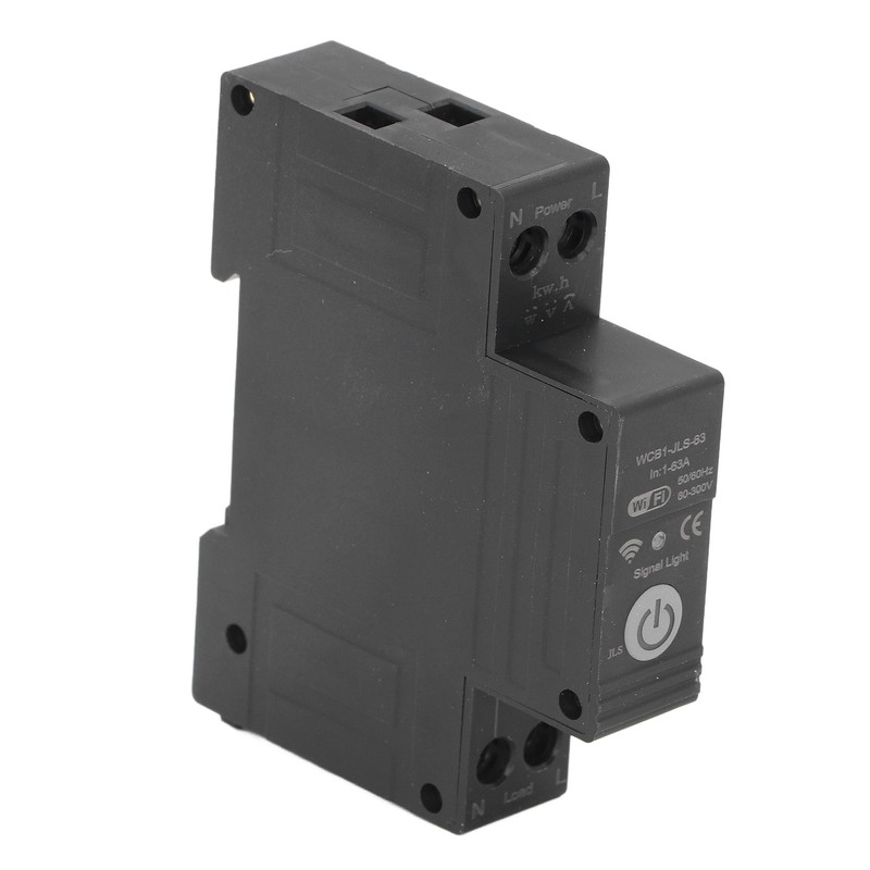 1‑63A WiFi Circuit Breaker Multi Protections APP Voice Control Timing