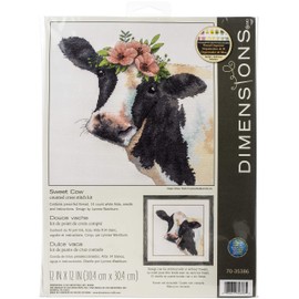 SIMPLICITY CREATIVE CORP Cross Stitch, Sweet Cow (14 Count)