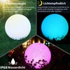 Mr.Go 10 Inch LED Solar Ball Lamp, Colour Changing Mood