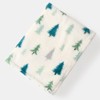 OHS Christmas Throws, Warm Cosy Fleece Throw Tree Print Blanket