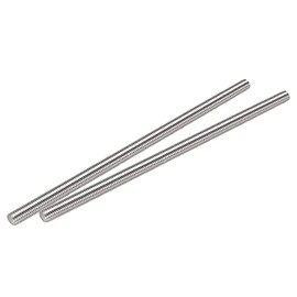 uxcell 2Pcs M12 x 300mm Fully Threaded Rod 304 Stainless Steel Right Hand Threads,M12-1.75 Thread Pitch