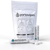 Portawipes Coin Tissues | 100 Pack with 2 Carrying Cases