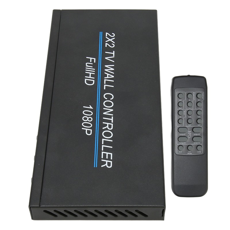 2x2 TV Wall Controller HD Multimedia Interface Plug and Play