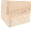 Healeved Beauty Tool Storage Box - Large Capacity Wooden Organizer