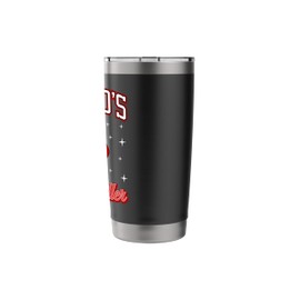 #1 Bingo Caller World's Number One Bingo Caller Foam Finger Stainless Steel Insulated Tumbler