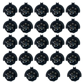 24 Pack Black Self Adhesive Ball Caster Wheel for Kitchen Appliances, Appliance Caster Wheels with Brake Pads