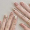 [LC] Short Nails Round Square Nail Art Design Nail Tips 24pcs, 1 Piece, Nail Tips Round Square Design 117 / [엘씨]짧은손톱 라운드 스퀘어 네일아트 디자인 네일팁 24pcs, 1개, 네일팁라운드스퀘어디자인117