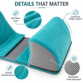 Wheelchair Anti-Side Support Pillow for Elderly Care – Padded Posture Positioning Cushion with Back & Side Support for Improved Sitting Comfort and Stability