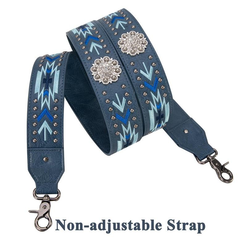 Wrangler Crossbody Bag for Women Boho Aztec Small Multi Pocket