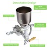 Corn Grinder with High Hopper, Grain Mill, Manual Grinder For