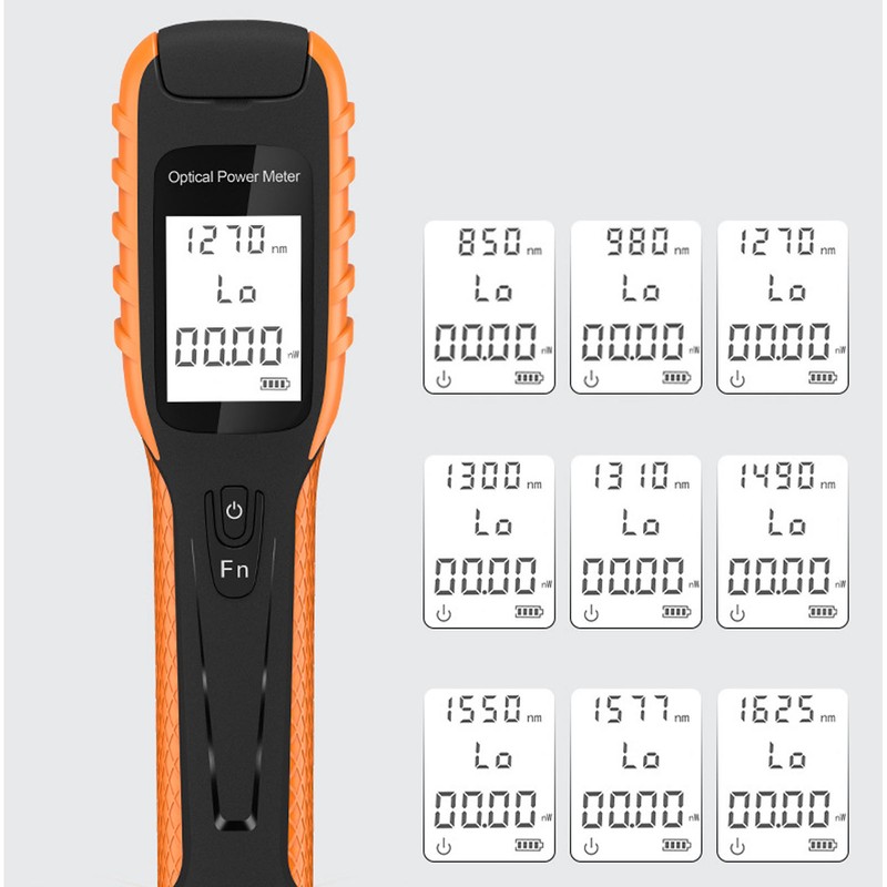 Mini Optic Fiber Cable Tester High Accuracy ‑50 to +26dBm