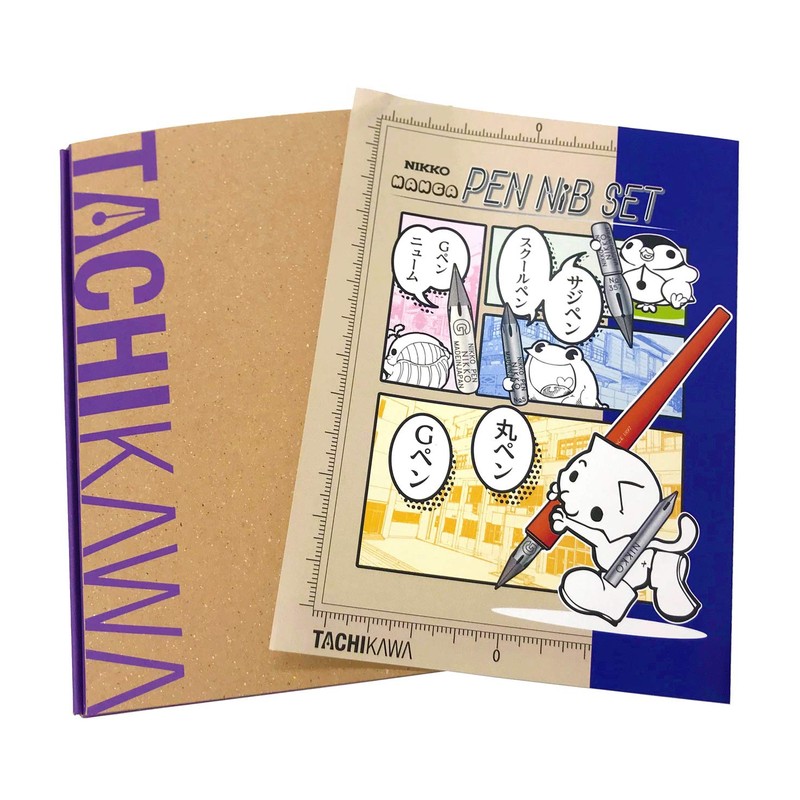 Tachikawa Pin Mfg. Tachikawa Nikko Manga Nib Set N-CPS