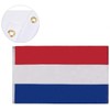 Netherlands Flag with Eyelets Flag Metal Eyelets Weatherproof Flagpole (150