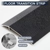 2 Pcs Aluminum Floor Transition Strip Thickness About 1.8 mm