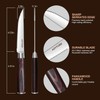 AOYYUBK Steak Knives Set of 4, 4.5 Inch Kitchen Steak