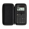 Casio fx-991CW with protective bag from WYNGS in blue -