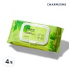 Charmzone Ginkgo Soothing & Cleansing Tissue, 70 sheets, 4 pcs / 참존 징코 수딩 앤 클렌징 티슈, 70매입, 4개