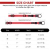 EXCELLENT ELITE SPANKER Reflective Dog Collar with Safety Clasp, Adjustable