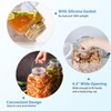 2 Gallon Glass Jar with Airtight Lid, 1 Pack Glass