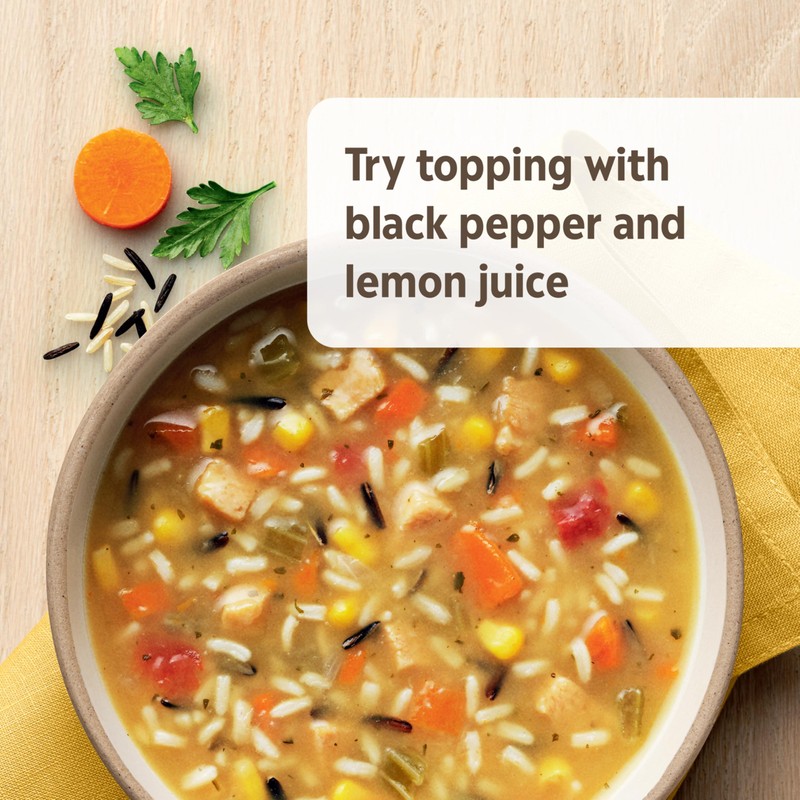 Campbell’s Homestyle Chicken and Rice Soup, 16.1 oz Can
