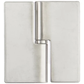 Woodpecker Hildegard Stainless Steel Weight for 抜差 Hinges, Perforated, Left Type B – 1065 – 2-l