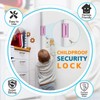 Home Security Door Lock for Front Door Reinforcement Lock Kids