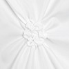 Seasonwood Modern Farmhouse Shower Curtain White Fabric Shower Curtain for