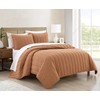 Chic Home Jalla Queen 3 Piece Corduroy Quilt Set Embroidered