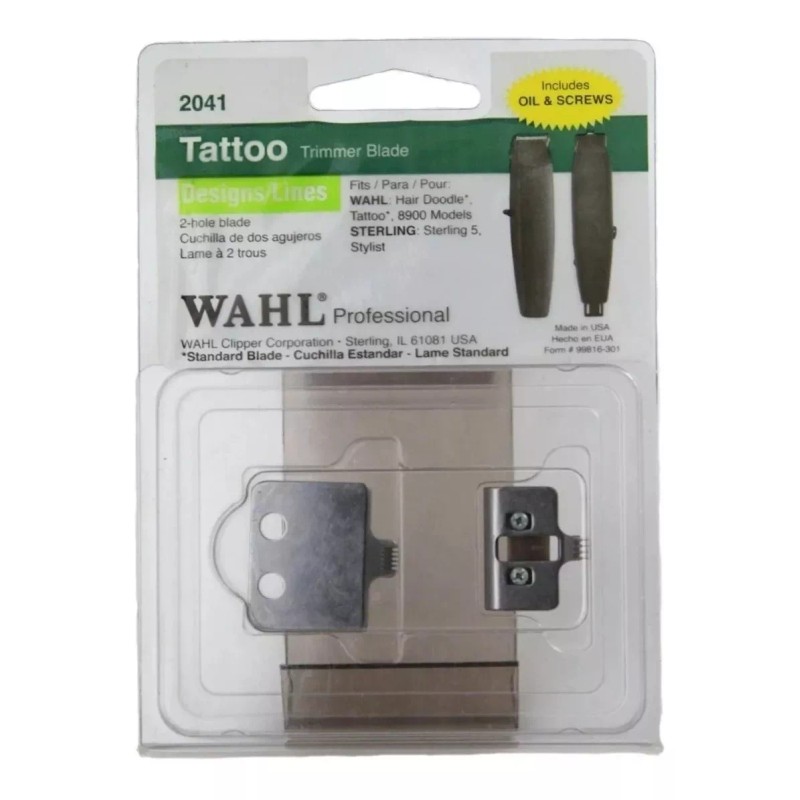 Wahl Cuchillas Wahl De 2 Hoyos 2041 Para Maquina Tattoo