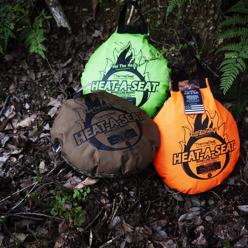 ThermaSeat HEAT-A-SEAT Heat Seat Black/Neon Green