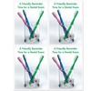 Laser Reminder Postcards, Dental Appointment Reminder Postcards. 4 Cards Perforated