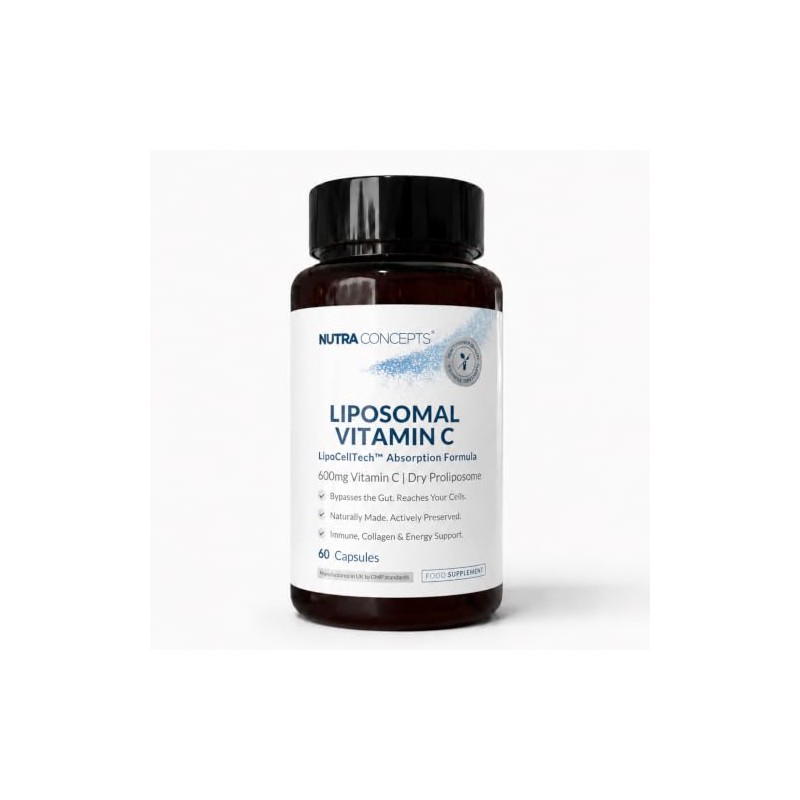 Liposomal Vitamin C – LipoCellTech™ Absorption Formula – 600mg Per