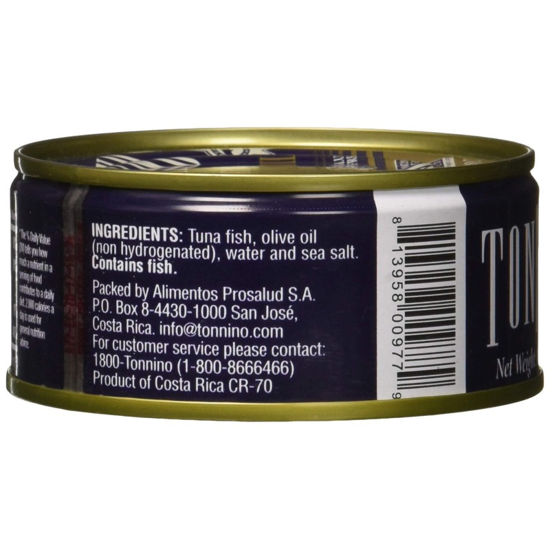 TUNA OLIVE OIL CAN