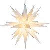 Elf Logic 21" Large Warm White LED Moravian Star -