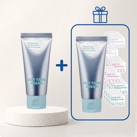 Partner company Notali Sun Cream Suntan Cream 50g Moisturizing without stinging eyes Sensitive pre-makeup tone up / 노탈리 선크림 썬탱크림 50g 눈시림없는 보습 민감 메이크업전 톤업