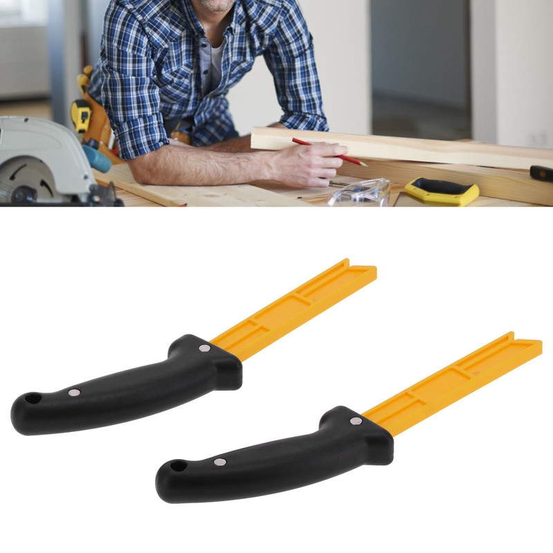 2Pcs Magnet Woodworking Push Stick ABS AntiSlip Saw RustResistant Hand