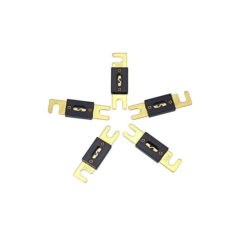 Bumbesti 350A ANL Blade Fuse Gold Plated ANL Fuse 350Amp
