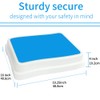Wefaner Bath Shower Step,Stackable Bathtub Non Slip Safety Step Stool,