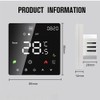 Smart Thermostat for Home Touchscreen Voice Control Programmable Temperature Control