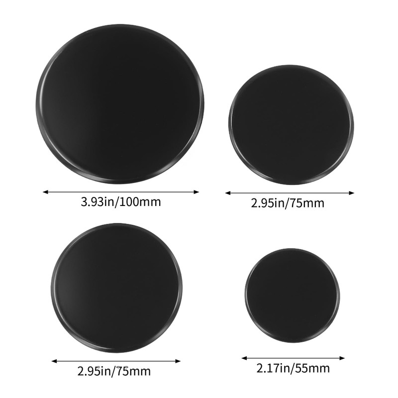 4 Pcs Universal Cooker Hob Gas Burner Cap Set for