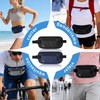 2PCS Cinturón de Viaje Antirrobo con Protección RFID,Soporte para Pasaporte,