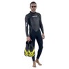 Seac Unisex Vela Swimming Fins, yellow, 32/33