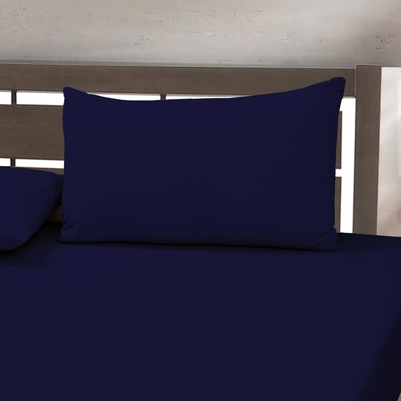 My home store Fitted Sheet 25 cm Deep Brushed Microfiber